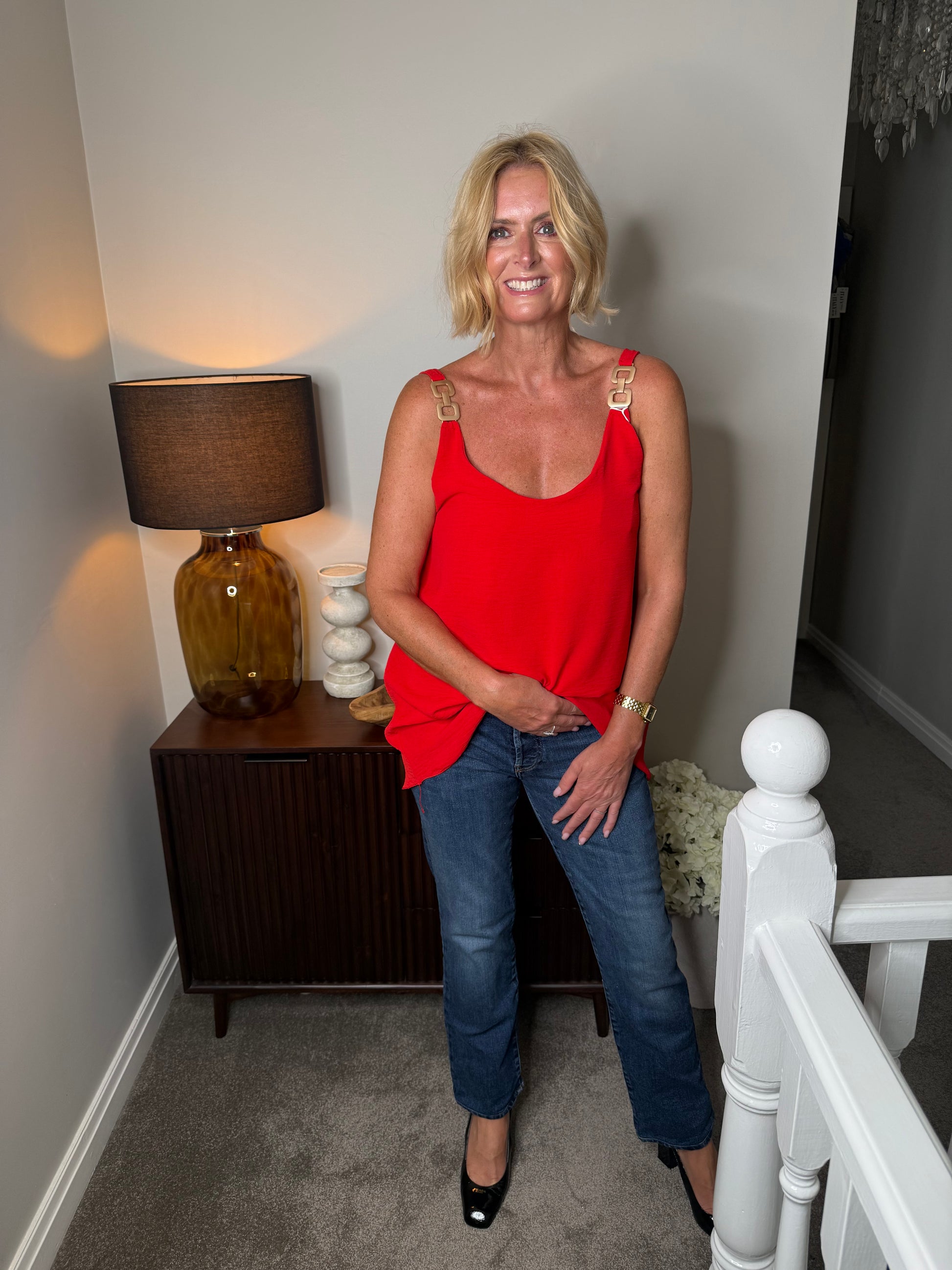 Charlie Buckle Vest Top