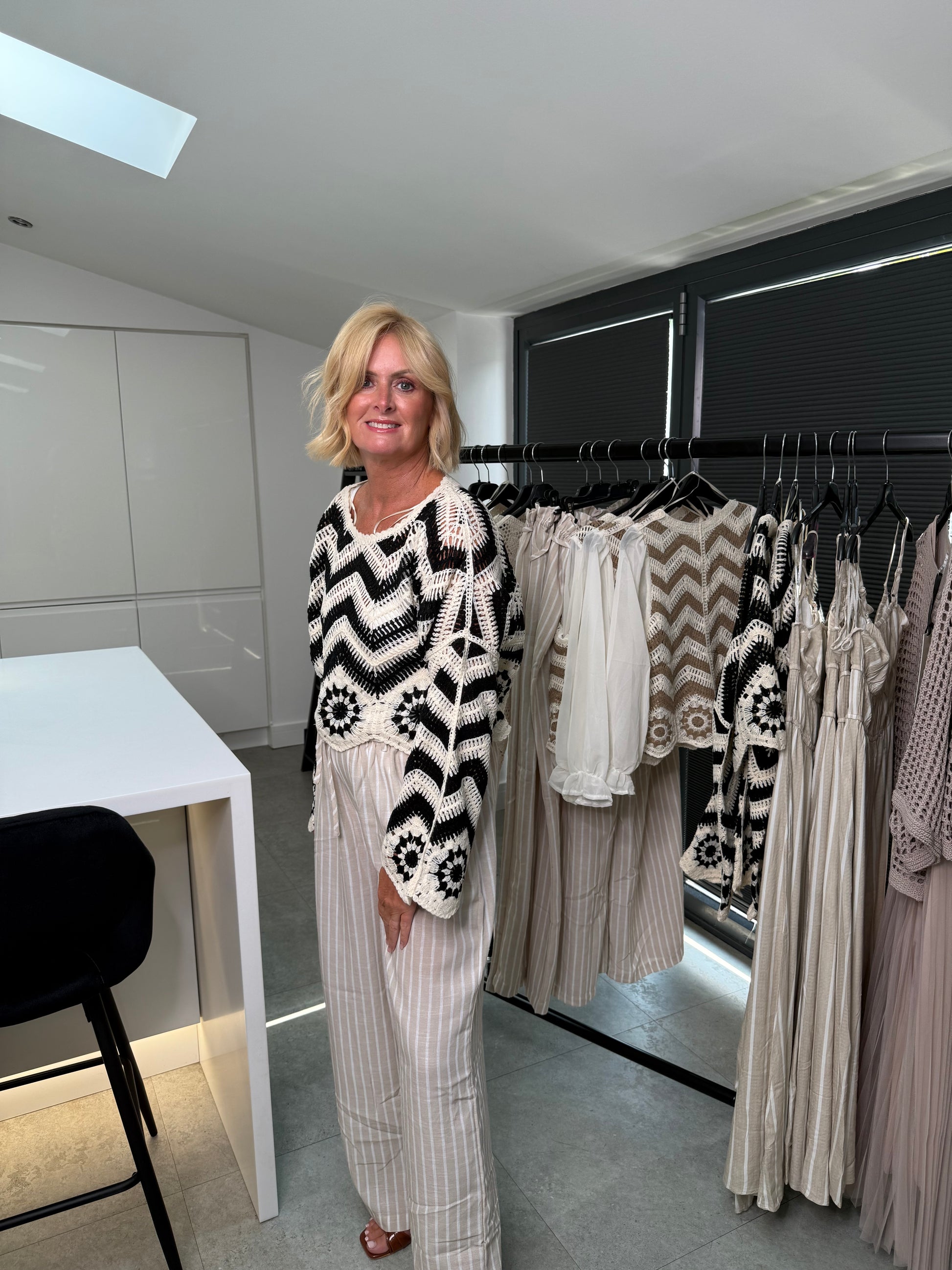 Meredith Crochet Jumper