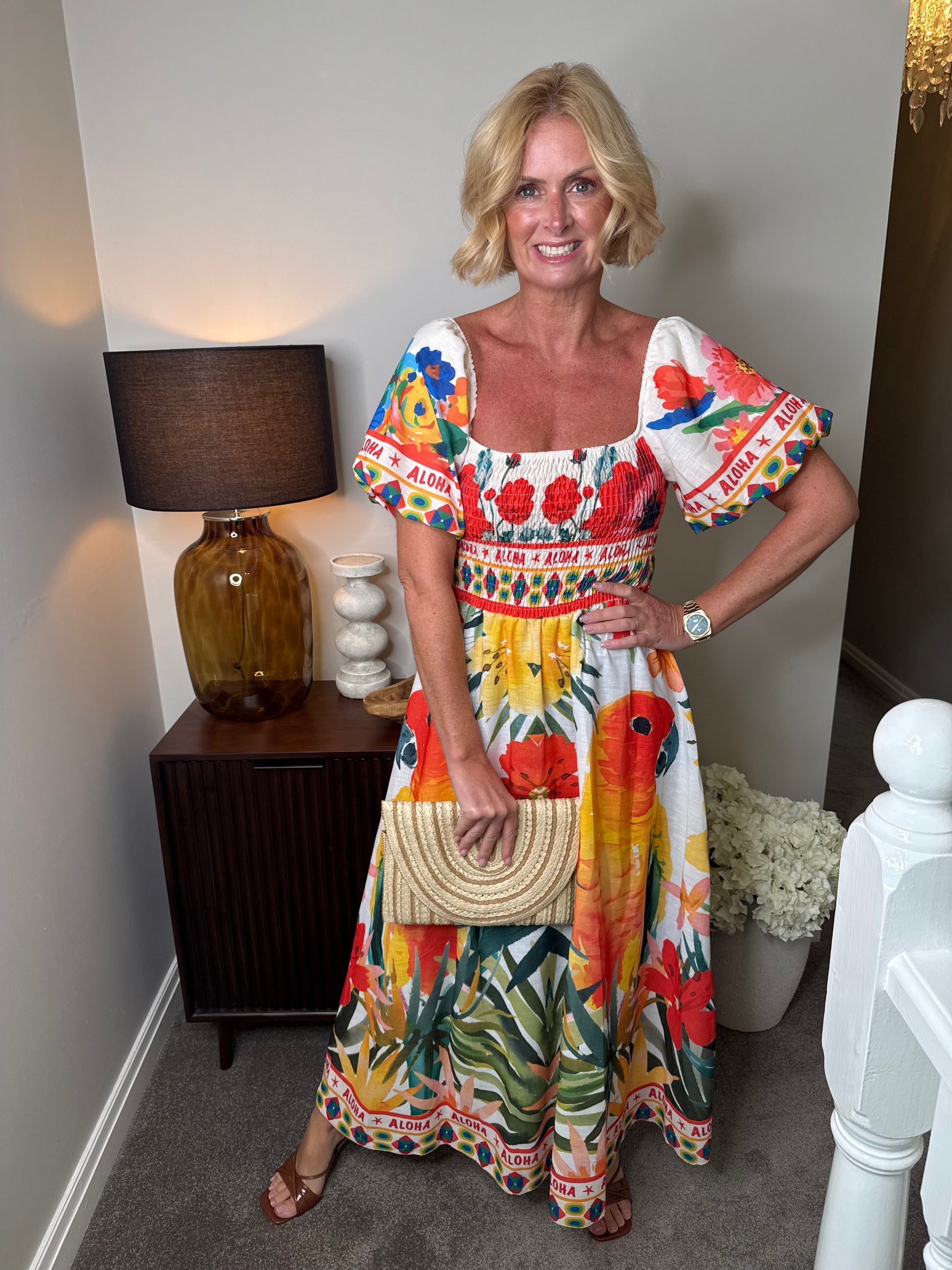 Marbella Printed Maxi Dress