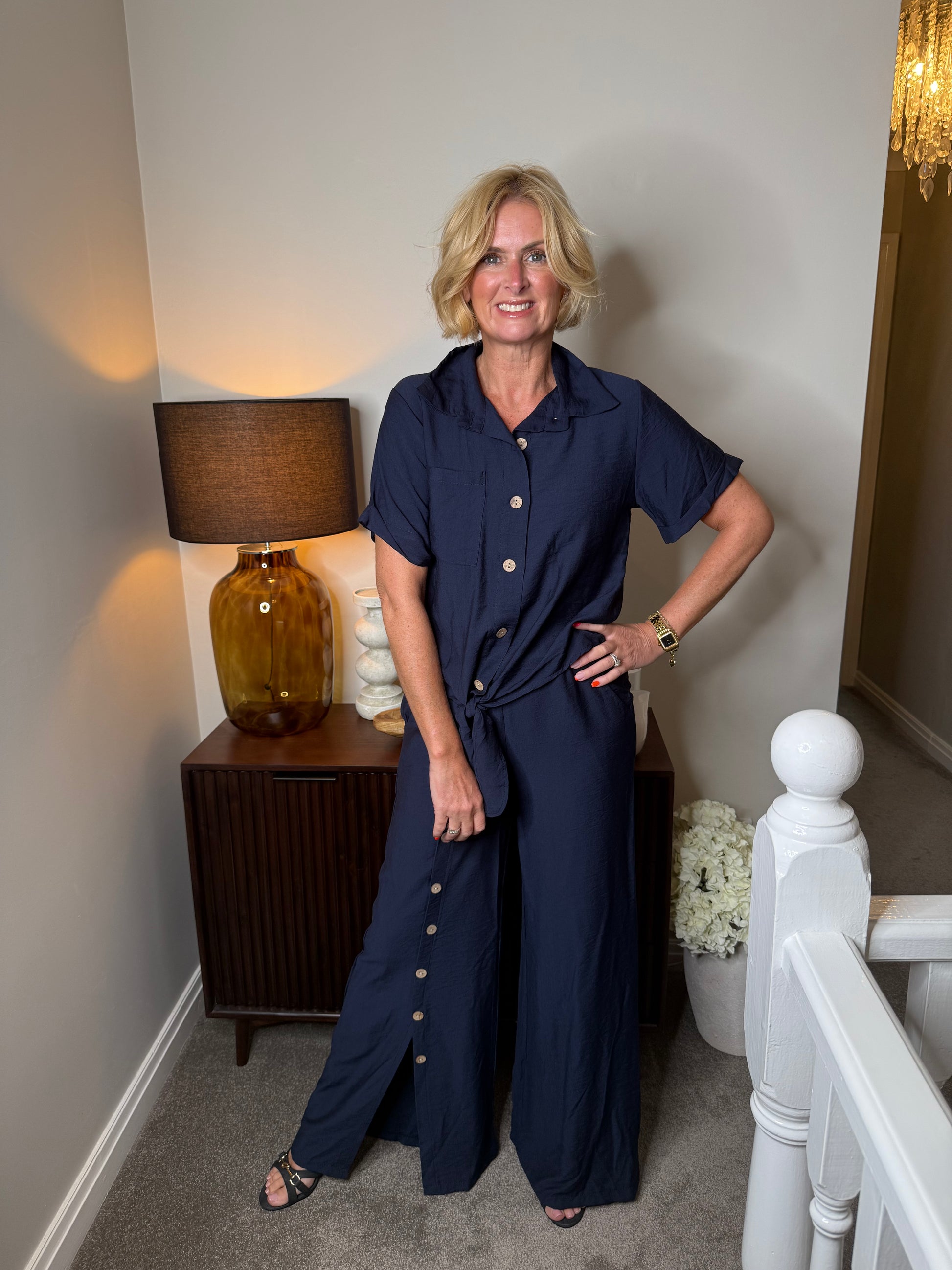 Iris button detail co ord