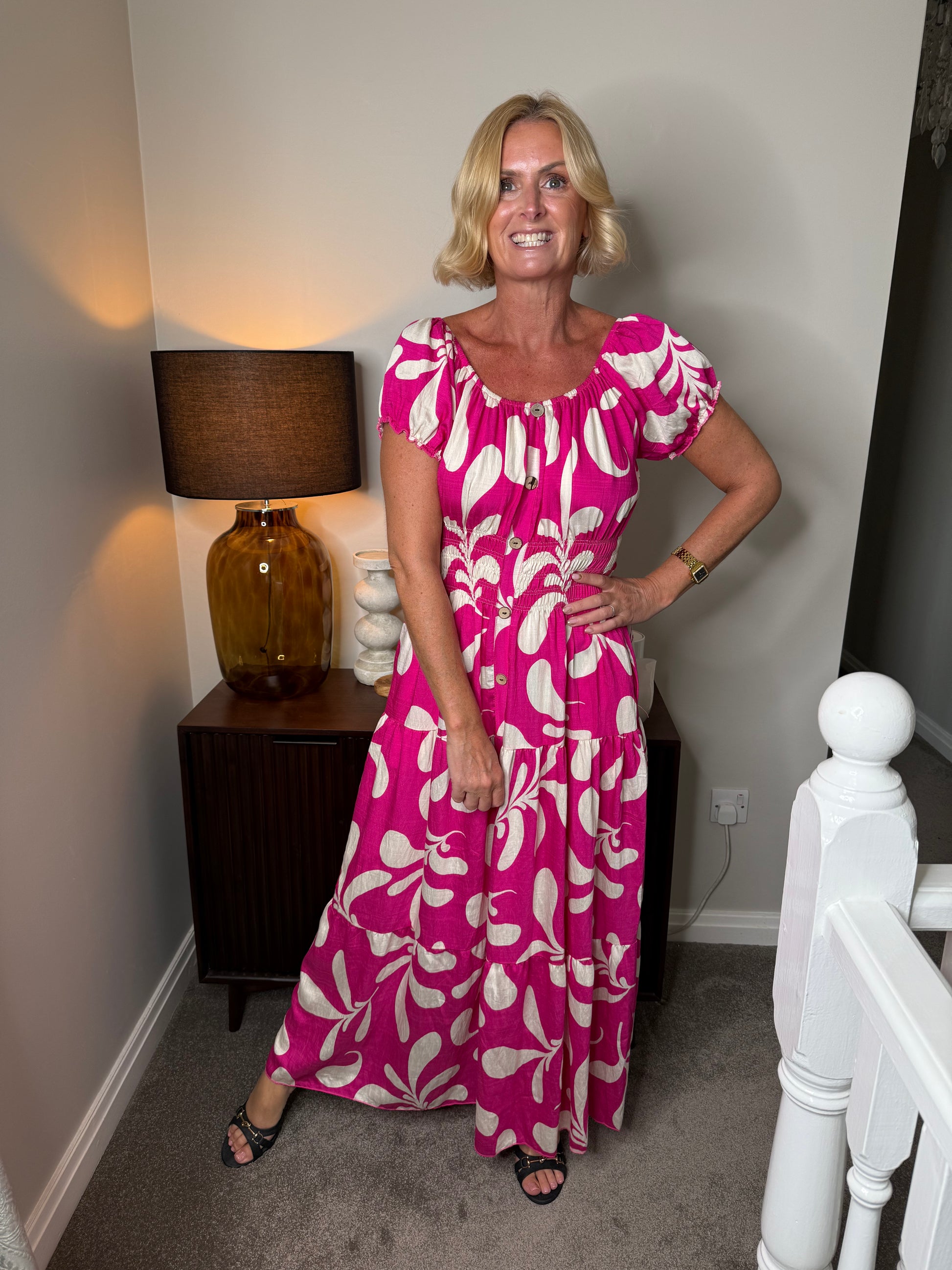 Ruby Maxi Print Dress