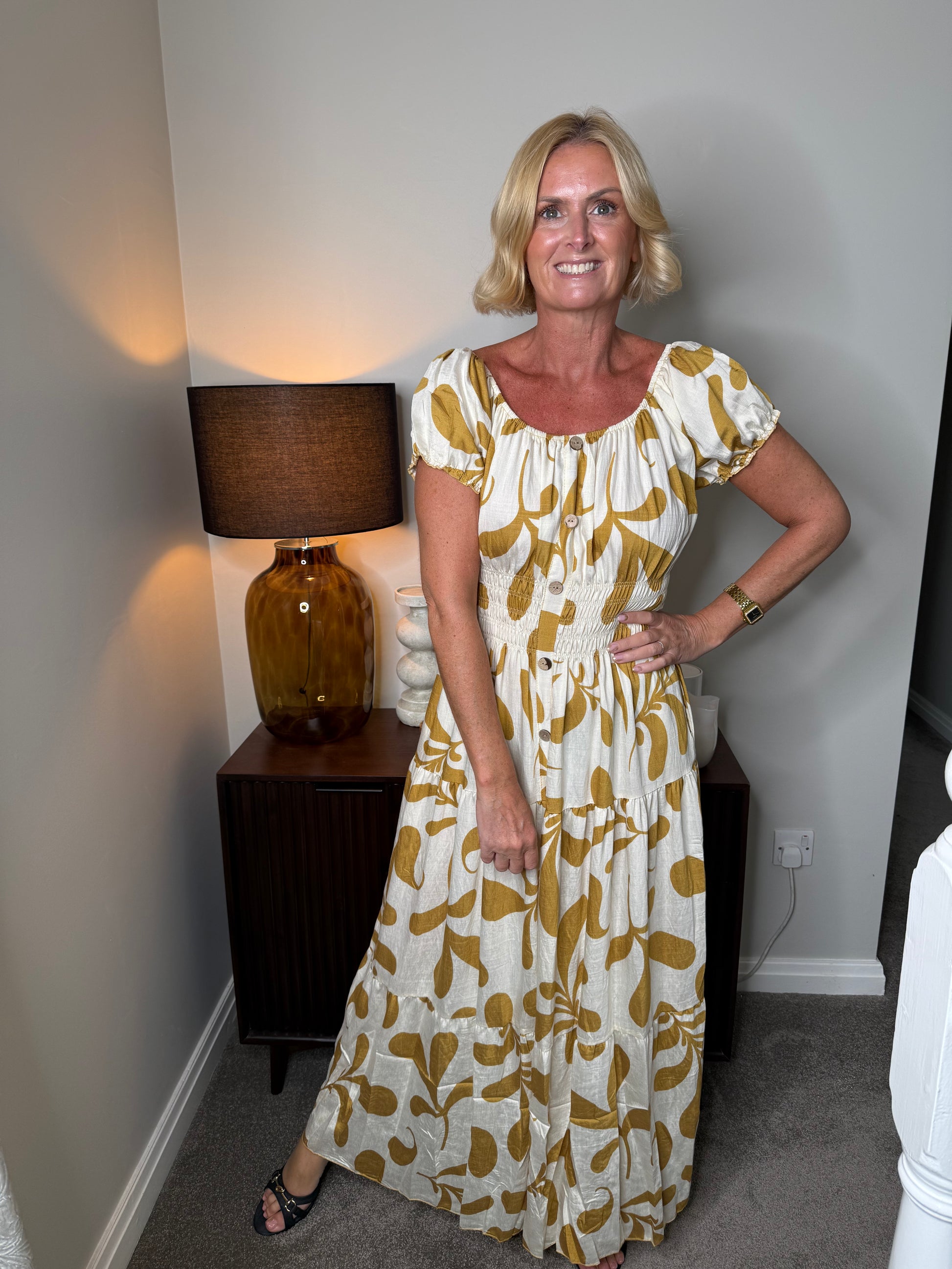 Ruby Maxi Print Dress