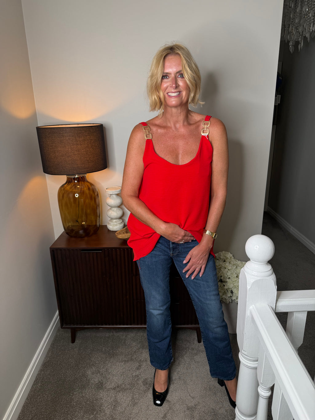 Charlie Buckle Vest Top