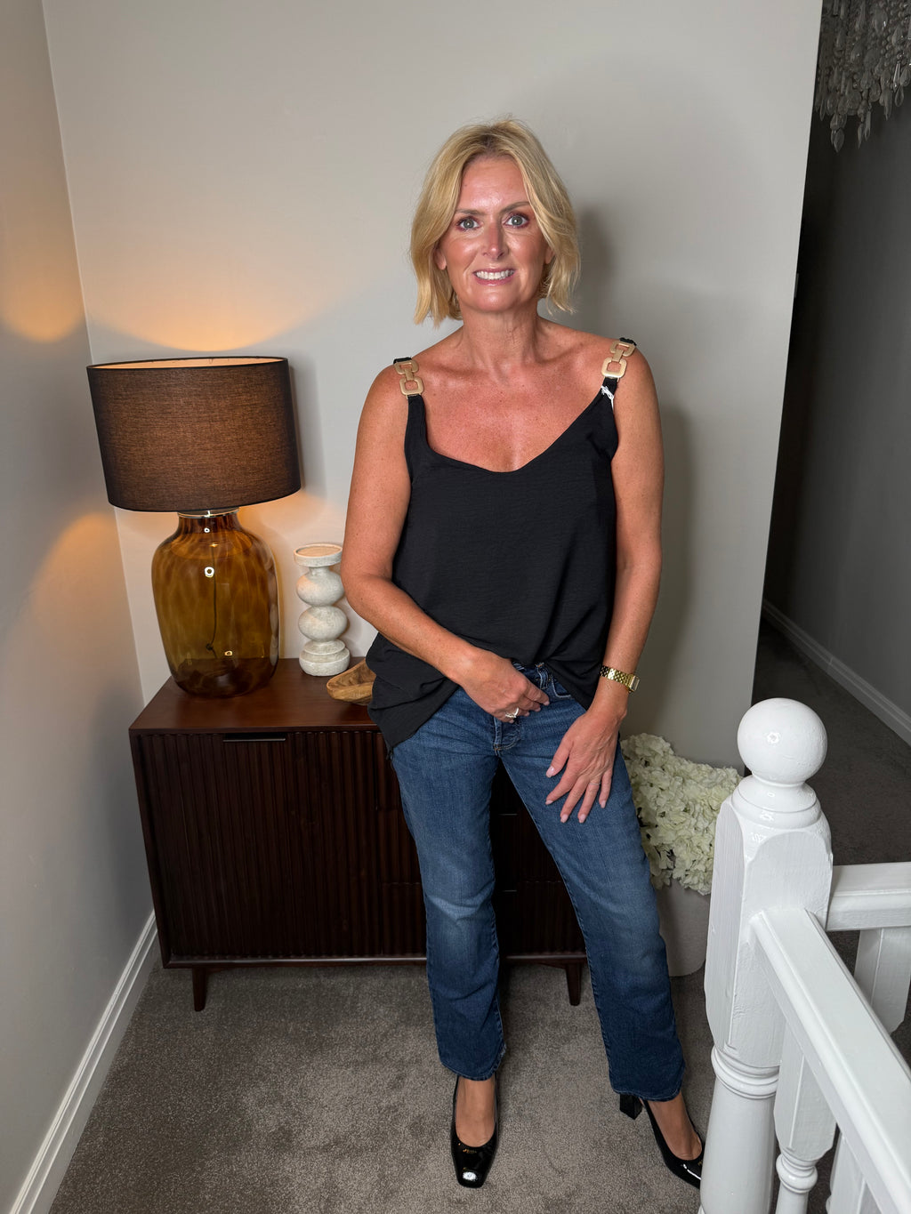 Charlie Buckle Vest Top