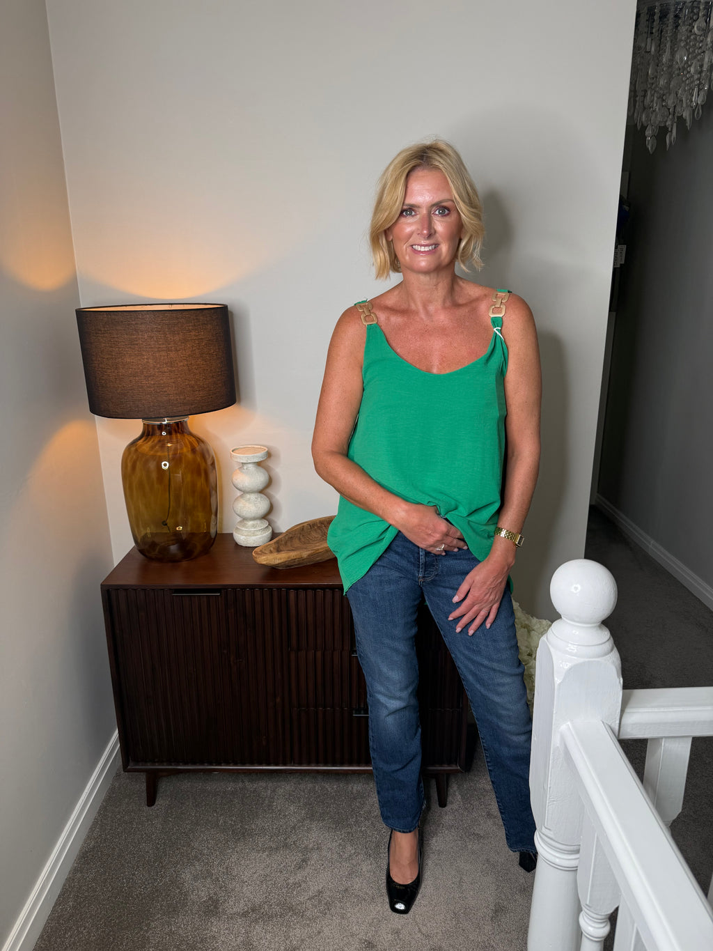 Charlie Buckle Vest Top