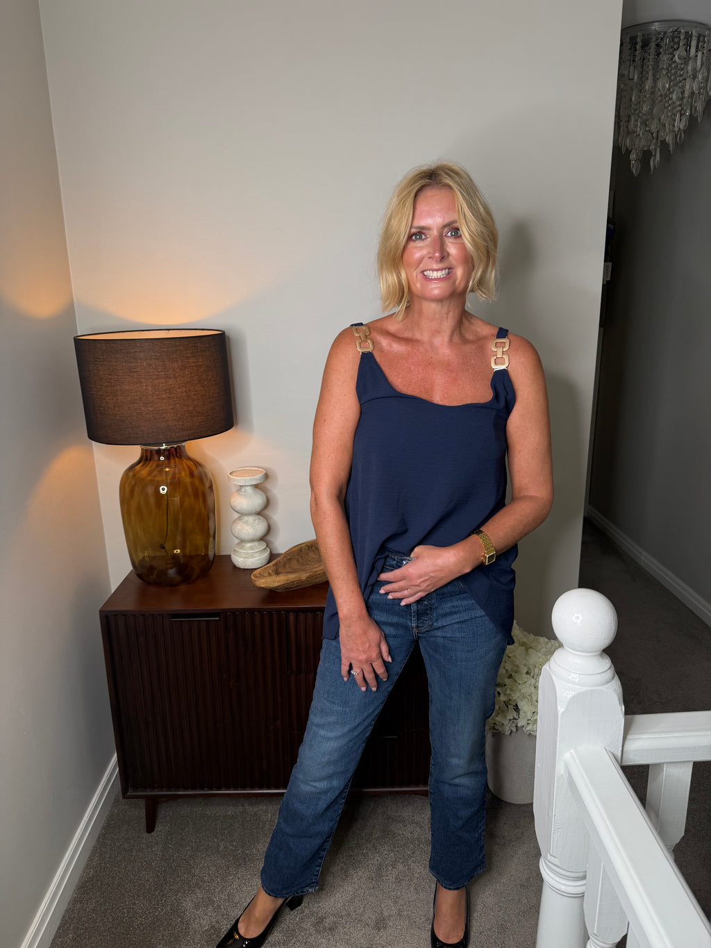 Charlie Buckle Vest Top