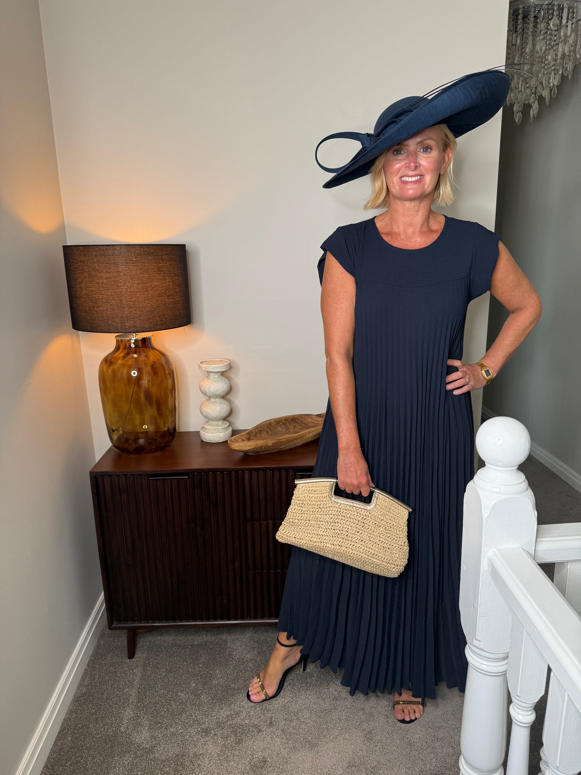 Gracie Pleated Dress