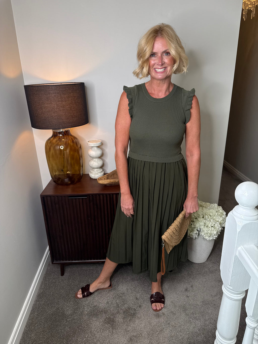 Katie knitted Midi Dress