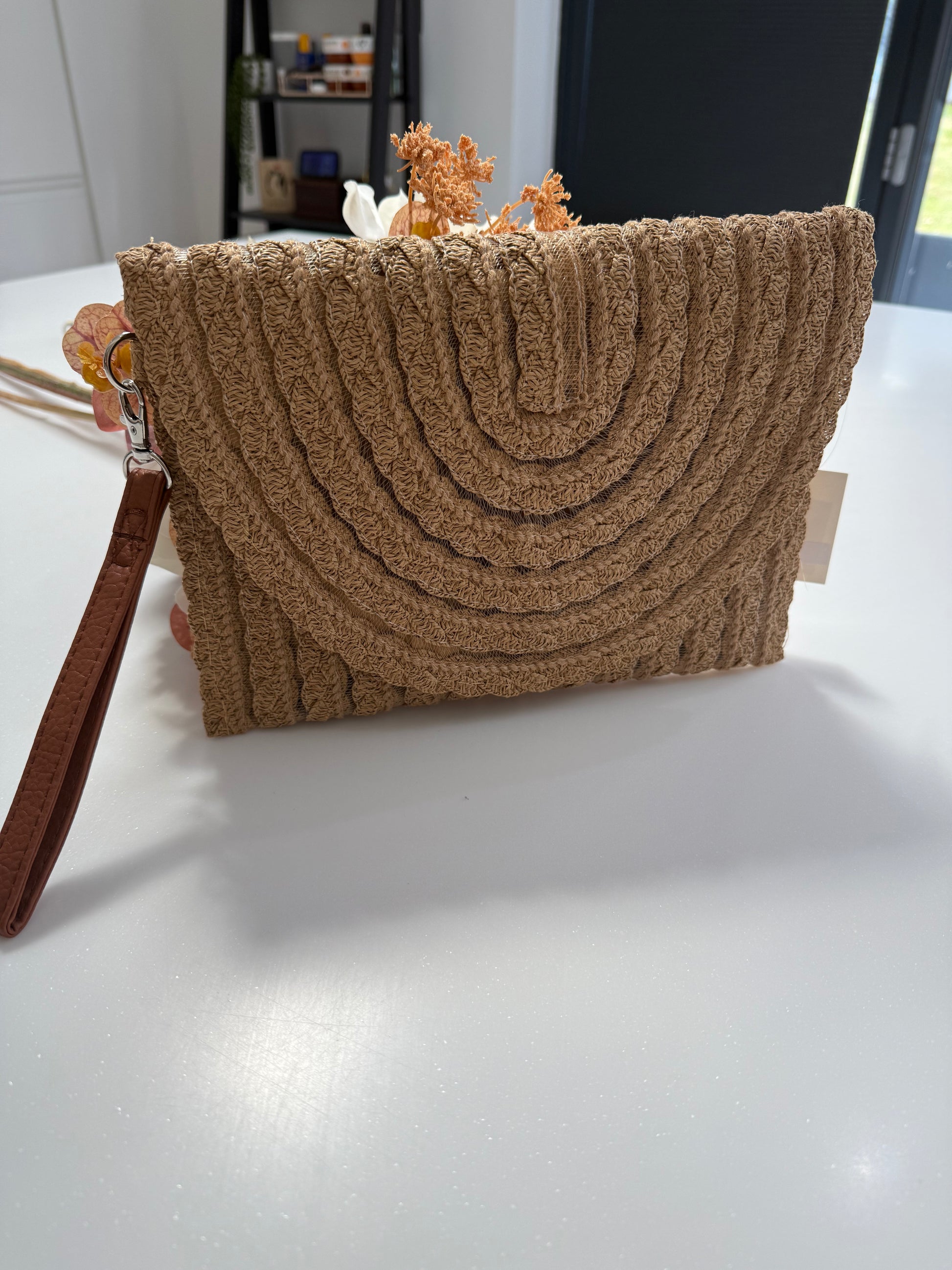 Rattan Clutch bag