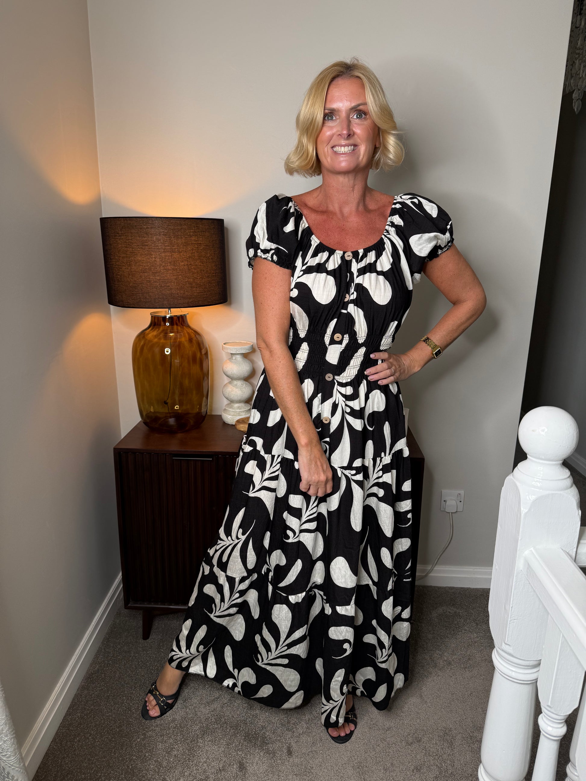 Ruby Maxi Print Dress