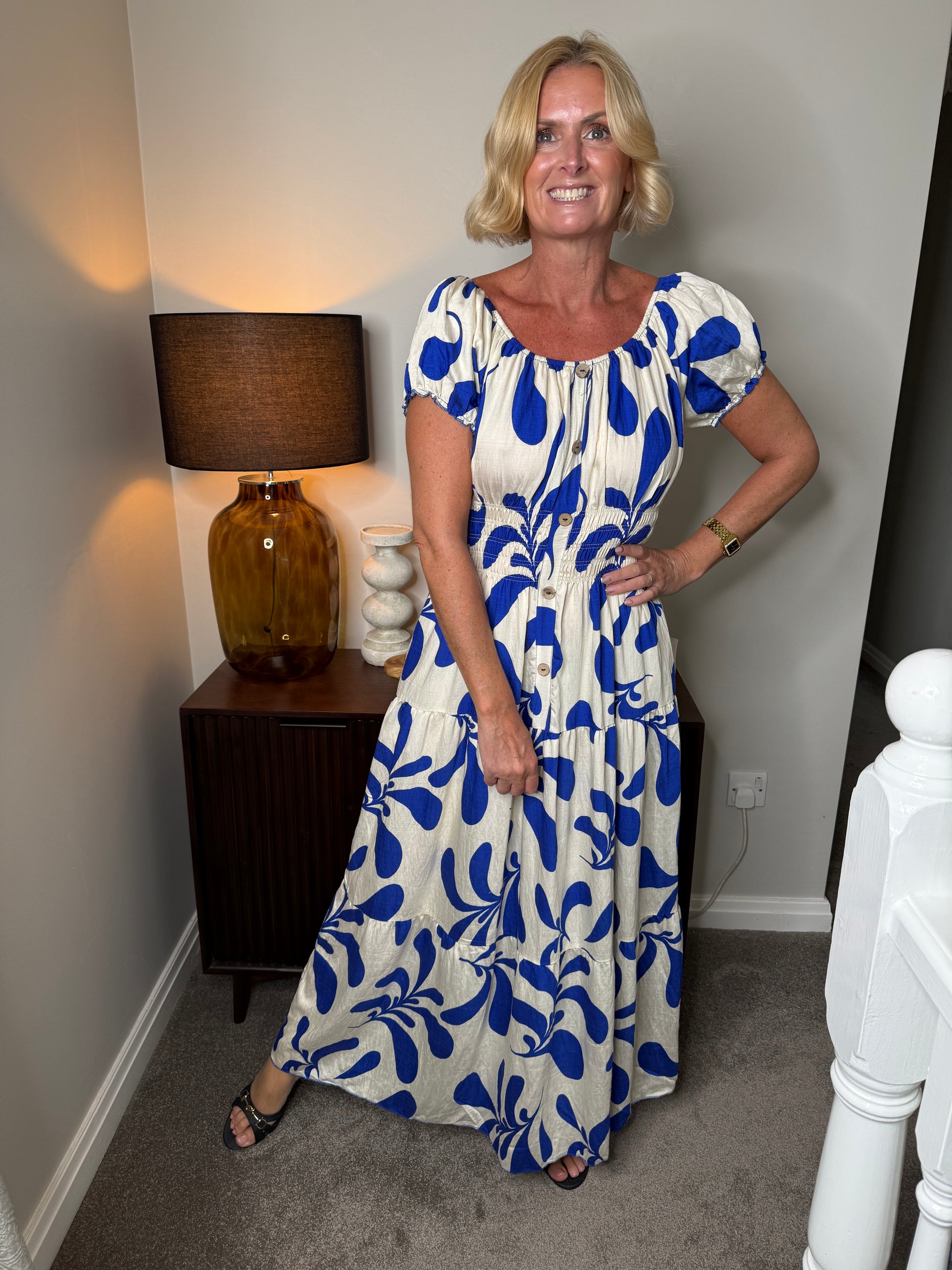 Ruby Maxi Print Dress