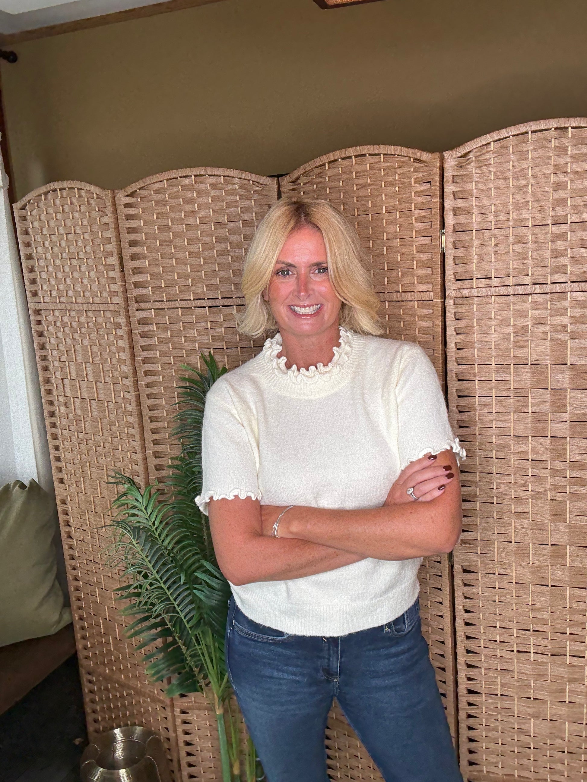 Susie short sleeve jumper