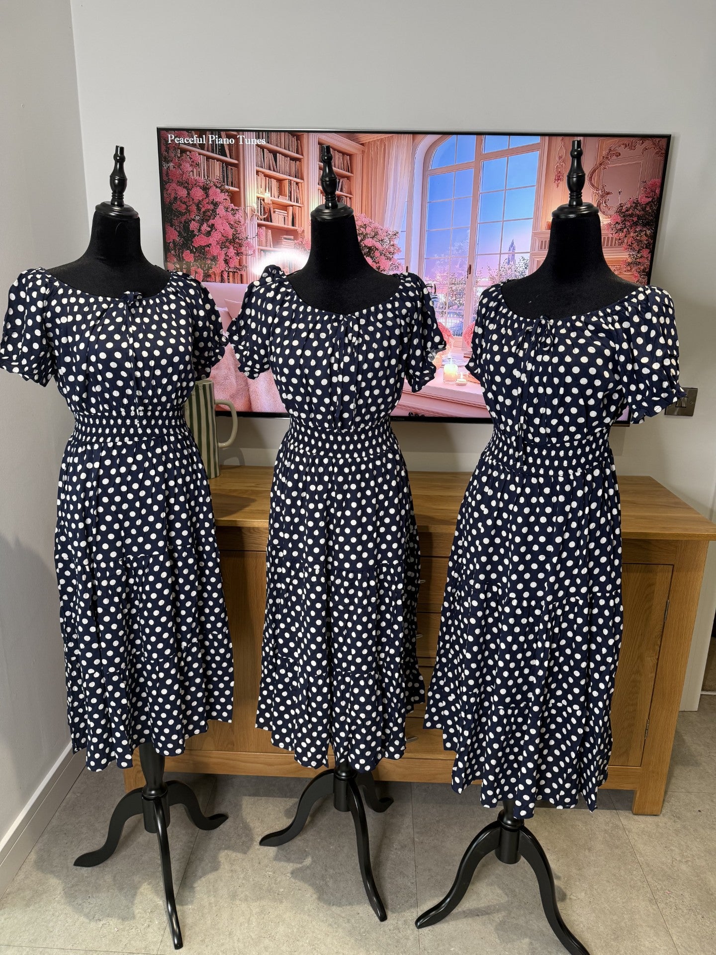 Serena Polka Dot Dress